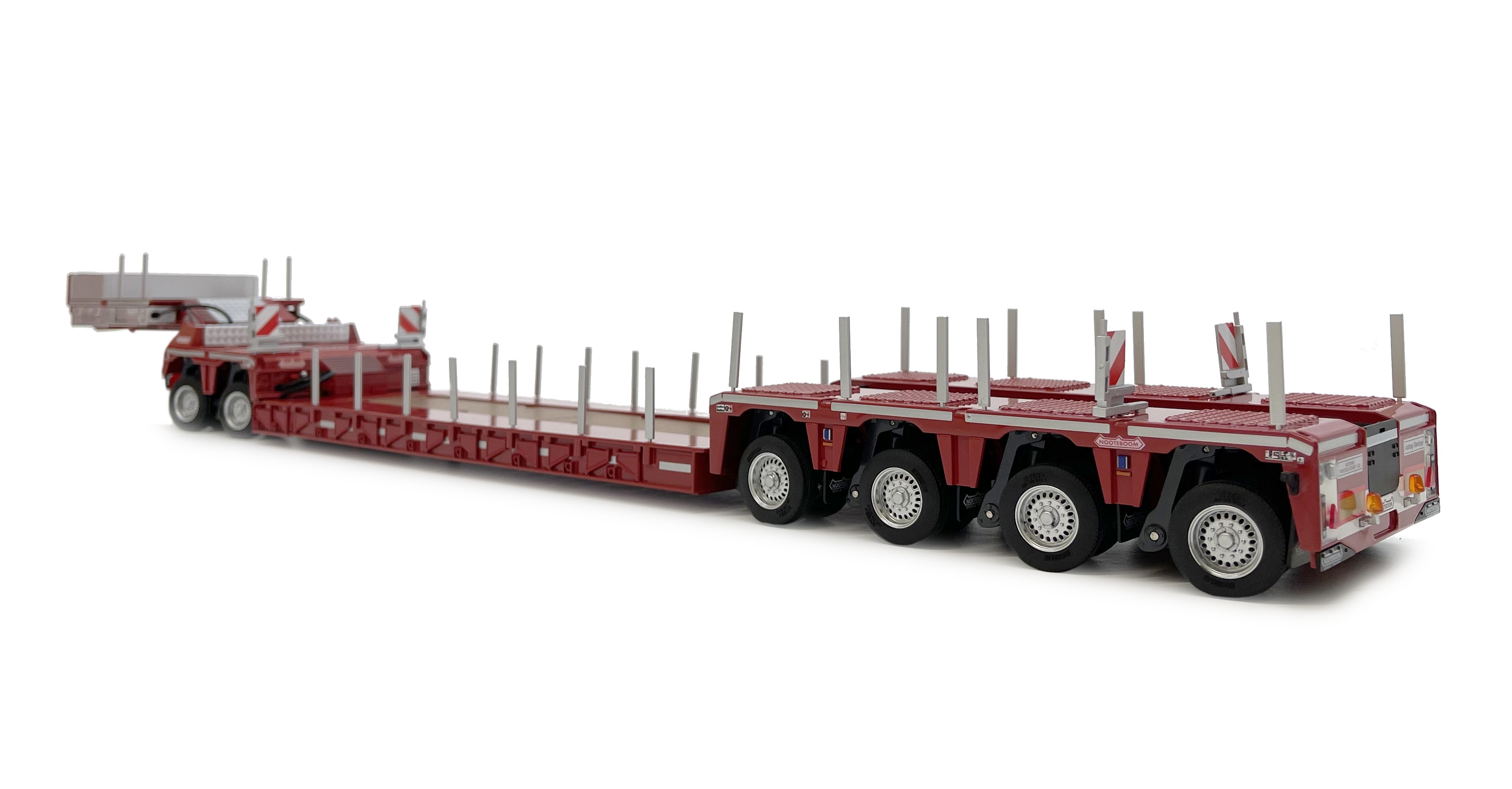 Nooteboom Euro Lowloader Rood + Interdolly